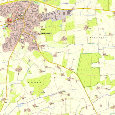 Bezirksregierung Köln Everswinkel 2 (1:10,000) digital map