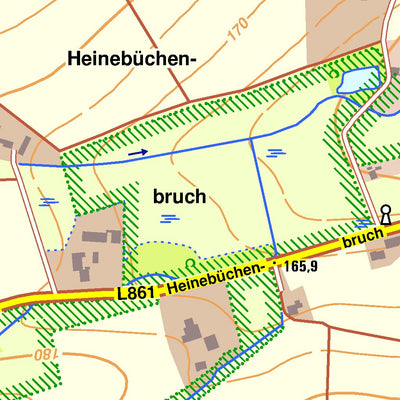 Bezirksregierung Köln Extertal 5 (1:10,000) digital map