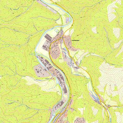 Bezirksregierung Köln Finnentrop 7 (1:10,000) digital map