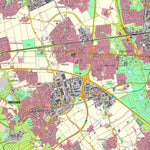 Bezirksregierung Köln Frechen (1:25,000) digital map