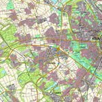 Bezirksregierung Köln Frechen (1:50,000) digital map
