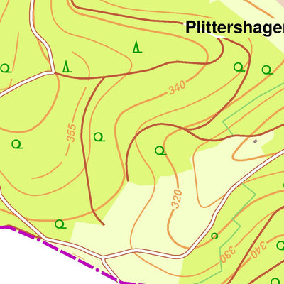 Bezirksregierung Köln Freudenberg 3 (1:10,000) digital map