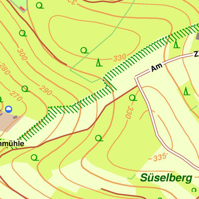 Bezirksregierung Köln Freudenberg 5 (1:10,000) digital map