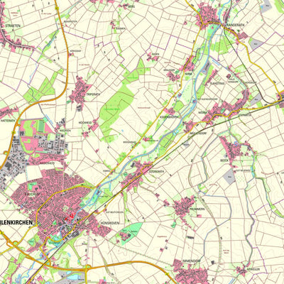 Bezirksregierung Köln Geilenkirchen (1:25,000) digital map