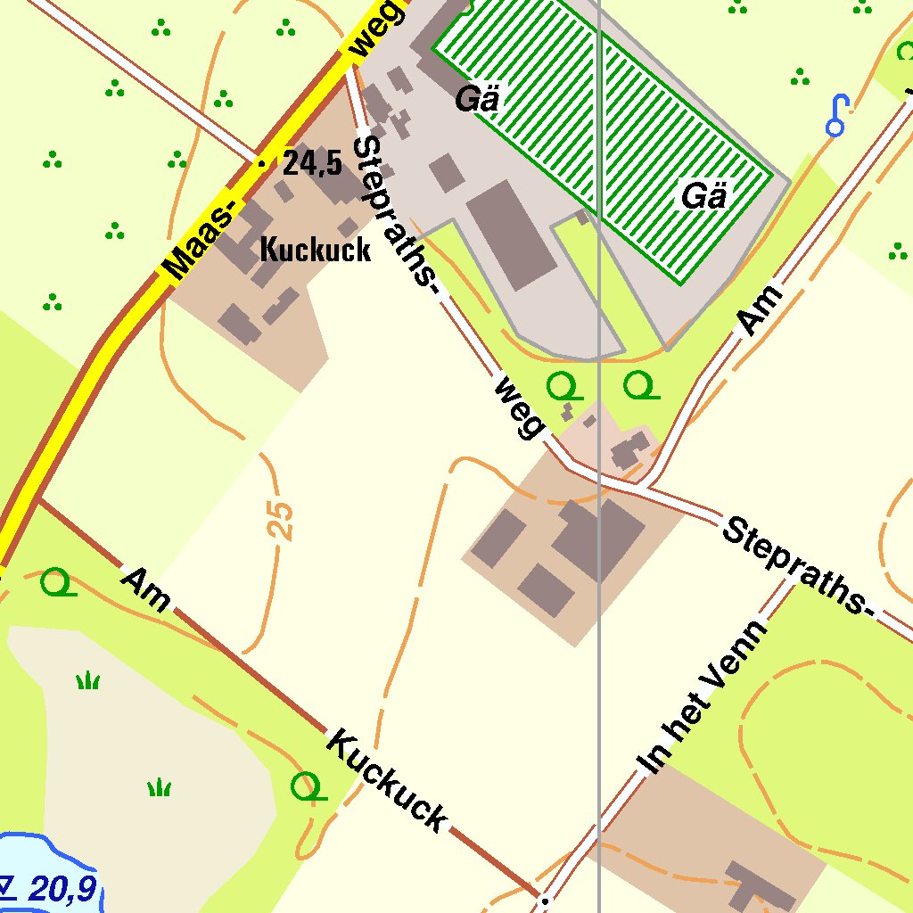 Geldern 3 (1:10,000) Map by Bezirksregierung Koln | Avenza Maps