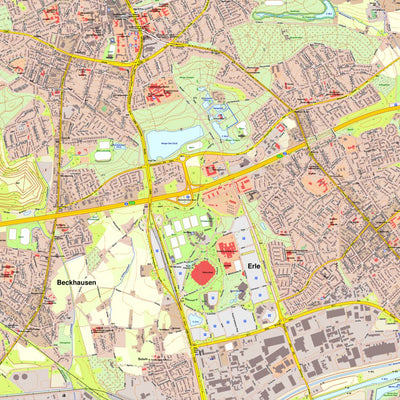 Bezirksregierung Köln Gelsenkirchen 1 (1:10,000) digital map