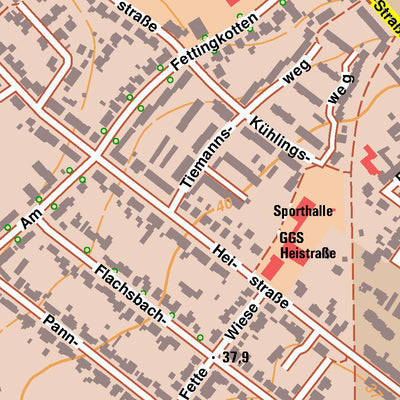 Bezirksregierung Köln Gelsenkirchen 1 (1:10,000) digital map