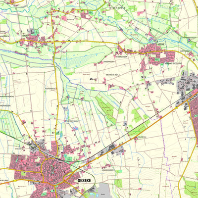 Bezirksregierung Köln Geseke (1:25,000) digital map