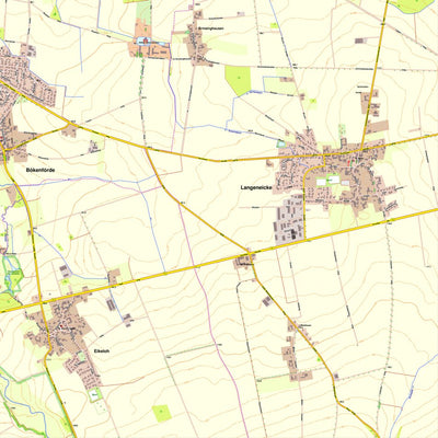 Bezirksregierung Köln Geseke 3 (1:10,000) digital map