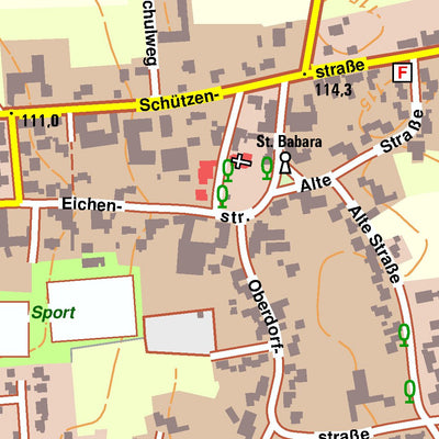 Bezirksregierung Köln Geseke 3 (1:10,000) digital map