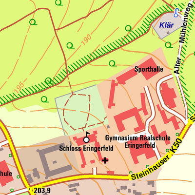 Bezirksregierung Köln Geseke 4 (1:10,000) digital map