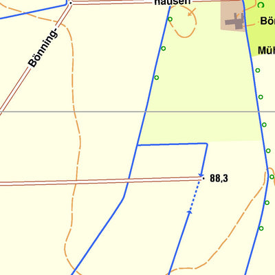 Bezirksregierung Köln Geseke 6 (1:10,000) digital map