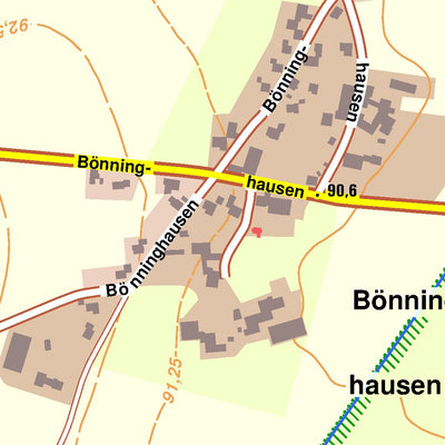 Bezirksregierung Köln Geseke 6 (1:10,000) digital map
