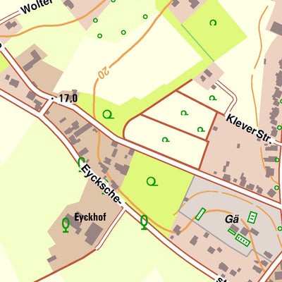 Bezirksregierung Köln Goch 1 (1:10,000) digital map