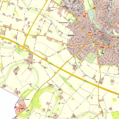 Bezirksregierung Köln Goch 10 (1:10,000) digital map
