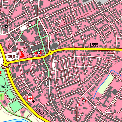 Bezirksregierung Köln Greven 1 (1:25,000) digital map