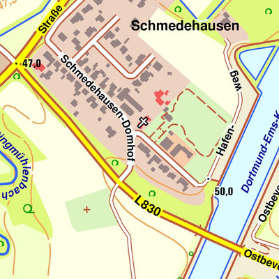 Bezirksregierung Köln Greven 11 (1:10,000) digital map
