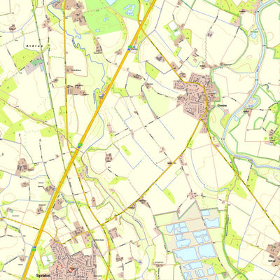 Bezirksregierung Köln Greven 2 (1:10,000) digital map