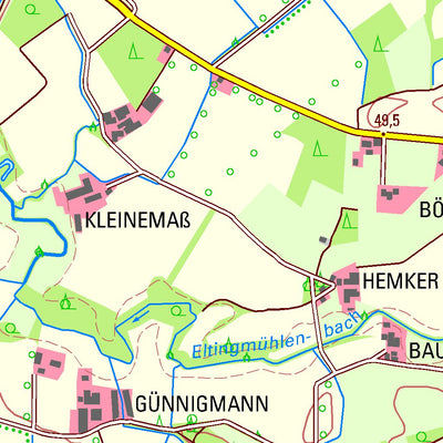 Bezirksregierung Köln Greven 2 (1:25,000) digital map