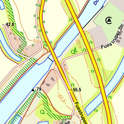 Bezirksregierung Köln Greven 5 (1:10,000) digital map