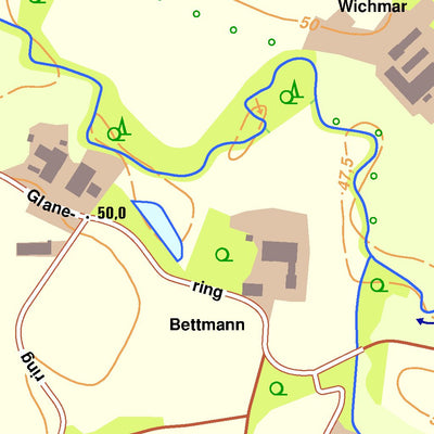 Bezirksregierung Köln Greven 6 (1:10,000) digital map