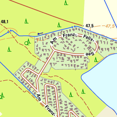 Bezirksregierung Köln Greven 9 (1:10,000) digital map