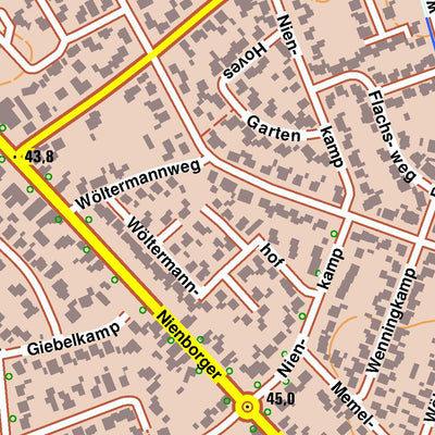 Bezirksregierung Köln Gronau (Westf.) 2 (1:10,000) digital map