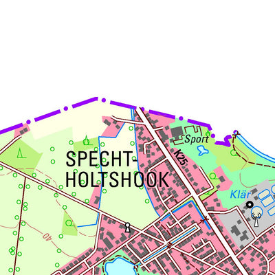 Bezirksregierung Köln Gronau (Westf.) 2 (1:25,000) digital map