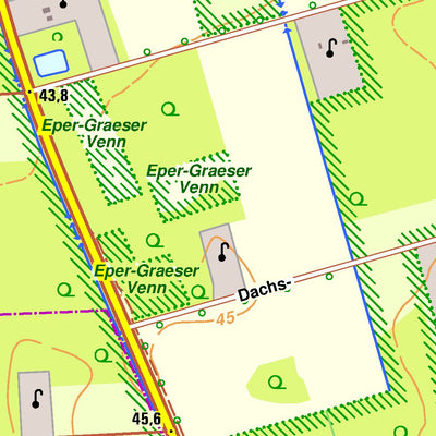 Bezirksregierung Köln Gronau (Westf.) 5 (1:10,000) digital map