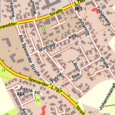 Bezirksregierung Köln Gütersloh 4 (1:10,000) digital map