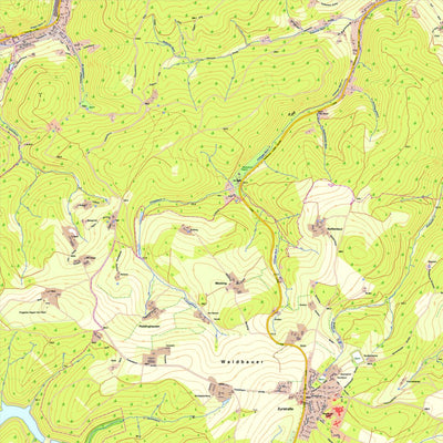 Bezirksregierung Köln Hagen 7 (1:10,000) digital map