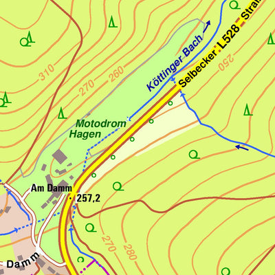 Bezirksregierung Köln Hagen 7 (1:10,000) digital map
