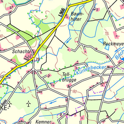 Bezirksregierung Köln Halle (Westf.) (1:50,000) digital map