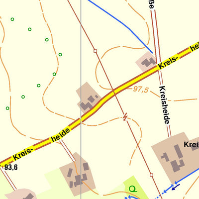 Bezirksregierung Köln Halle (Westf.) 2 (1:10,000) digital map