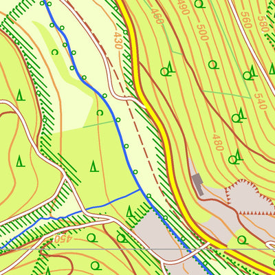 Bezirksregierung Köln Hallenberg 1 (1:10,000) digital map