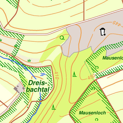 Bezirksregierung Köln Hallenberg 5 (1:10,000) digital map