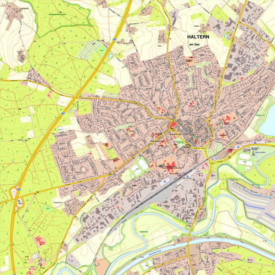 Bezirksregierung Köln Haltern am See 2 (1:10,000) digital map