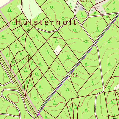 Bezirksregierung Köln Haltern am See 2 (1:25,000) digital map