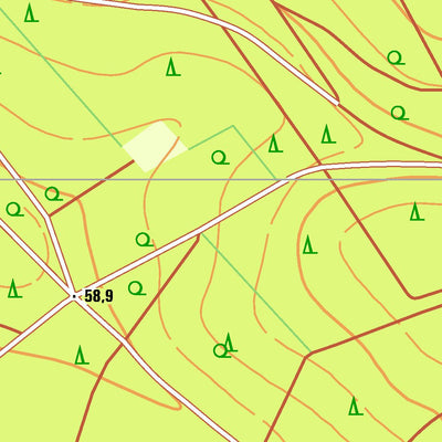 Bezirksregierung Köln Haltern am See 8 (1:10,000) digital map
