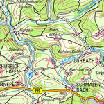 Bezirksregierung Köln Halver (1:50,000) digital map