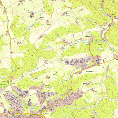 Bezirksregierung Köln Halver 2 (1:10,000) digital map