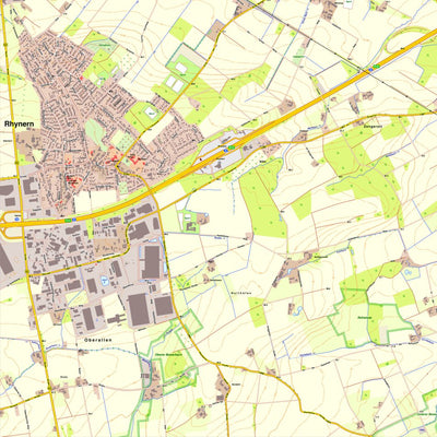 Bezirksregierung Köln Hamm 1 (1:10,000) digital map