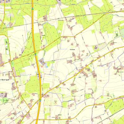 Bezirksregierung Köln Hamm 11 (1:10,000) digital map