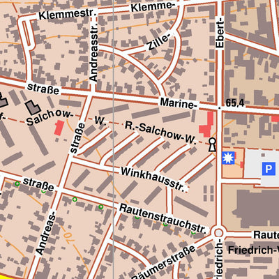 Bezirksregierung Köln Hamm 17 (1:10,000) digital map