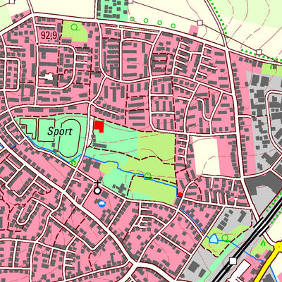 Bezirksregierung Köln Hamm 2 (1:25,000) digital map