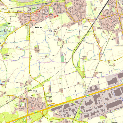 Bezirksregierung Köln Hamm 6 (1:10,000) digital map