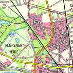 Bezirksregierung Köln Hamminkeln (1:50,000) digital map