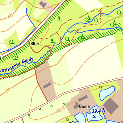 Bezirksregierung Köln Hamminkeln 10 (1:10,000) digital map