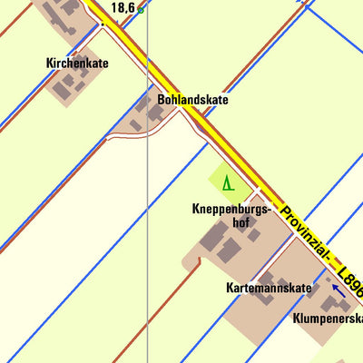 Bezirksregierung Köln Hamminkeln 3 (1:10,000) digital map