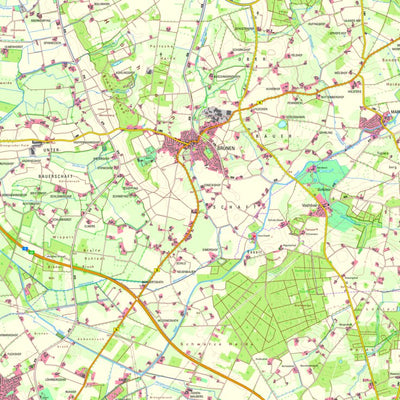 Bezirksregierung Köln Hamminkeln 3 (1:25,000) digital map